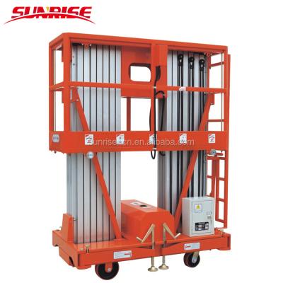 China Aluminum / Steel Frame Mobile Electric Aluminum Aerial Lifting Work Platform for sale