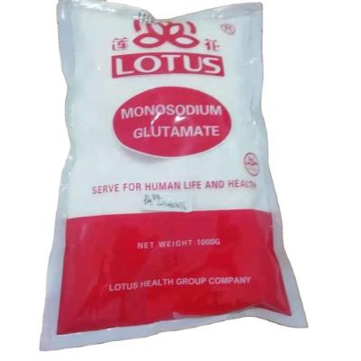 China Lotus brand 227g packaging 99% purity 60 mesh 80 mesh cooking for food seasoning msg for sale