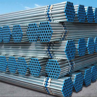 China DX53D Gegalvaniseerde irrigatiebuizen Zink gecoate 6 m gegalvaniseerde ronde buis Te koop