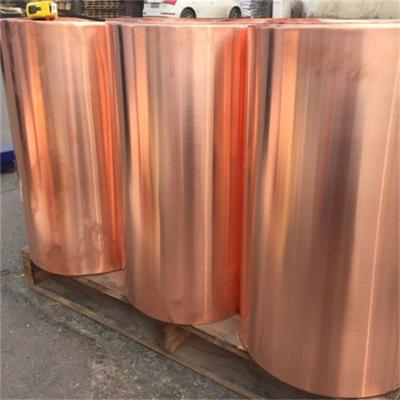 China TP2 Copper Pipe Tube 63mm OD Purple 3mm Copper Tubing AISI for sale