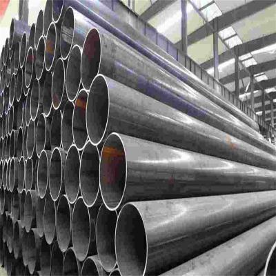 China 1.5mm Thin Wall Stainless Steel Tube 12m Length 3 Inch OD Q345B Black Carbon Steel Pipe for sale