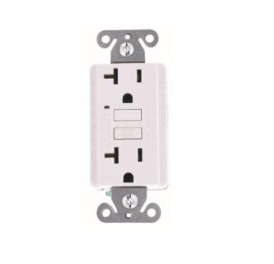 China Faith Residential/General Purpose GFCI 20A 125V Rectified Fault Circuit Interrupter USA Plug Plugs Electrical Outlet GFCI Outlet for sale