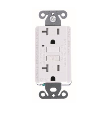 China OEM ODM Fault Circuit Ground Self-Test GFCI Ground Electrical Receptacle OEM Residential / Multi-Purpose Factory Plugs for sale