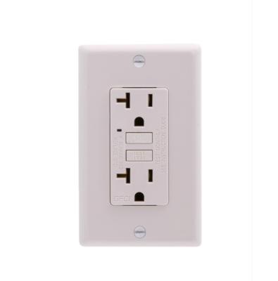 China Faith Residential/General Purpose AFCI/GFCI 20A Combo 125V Rectified Fault Circuit Interrupter USA Plug Plugs Electrical Outlet GFCI Outlet for sale