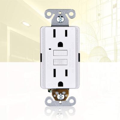 China Residential / Multipurpose Faith UL Listed American Standard GFCI USA Standard Self Testing Tamper Outlet GFCI AFCI Receptacle for sale