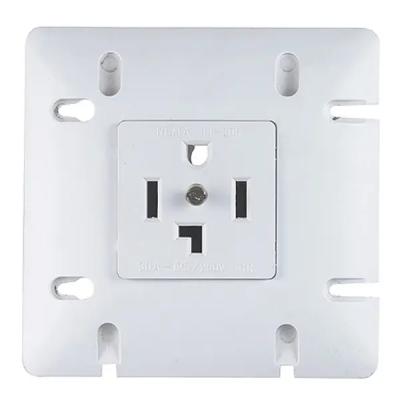 China Residential / Multipurpose Faith UL Listed Outlet Sockets And Wall Switches Dual Wall Outlet Electrical Flush Mount 16amp Receptacles for sale