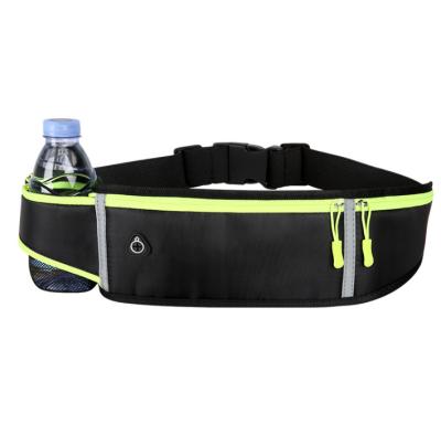 China 2020 Amazon best selling waist bag women waist bag anti-theft reflective sports waist bag with water bottle holder for sale