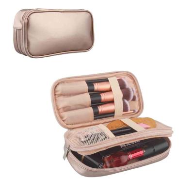 China Waterproof Fashion Makeup Brush Bag Organizer with Compartment for sale