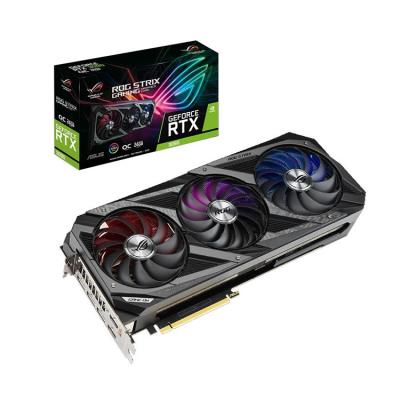 China Workstation Graphics Card Rog-strix-rtx3090-o24g-gaming With 1860-1890mhz 24gb Gddr6x Support 8k Monitor Rog Strix Rtx 3090 for sale