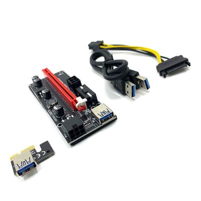 China Adapter PCI-e Ver009s Pcie Ver009s PCI-e To 16x 009s Card Supplement Adapter Usb 3.0 Cable Power Gpu PCI Express Riser 009s for sale