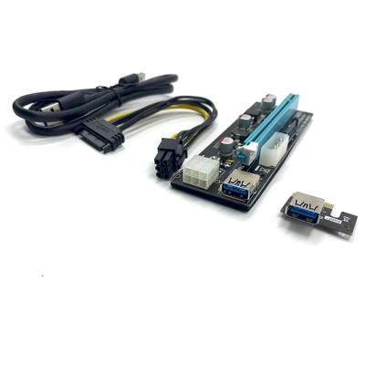 China High Quality PCBA Ver010C 009s Pcie 1x To Riser 16x PCB 6pin Pcie Riser Adapter for sale