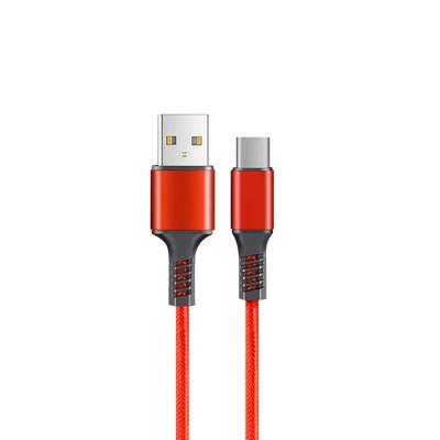 China Hot Selling Wholesale Popular Type C Fast Charging Cable 2m Data Cable USB2.0 Mobile Phone For Android celephone for sale