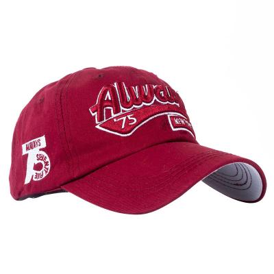 China COMMON 2306 Cotton Letter Embroidery Logo Embroidered Sports Fashion Hat Baseball Cap for sale