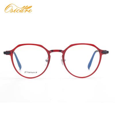 China Ultralight ultem frame with titanium temples; Adjustable nose guards; New High Quality Ultem Optical Glasses Titanium Frames For Men Women for sale