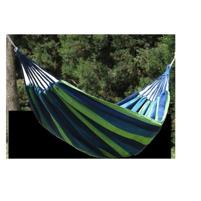 China Manufacturer Adult Camping Hammock, Cotton Fabric Colorful Multifunctional Portable Travel Hammocks for sale