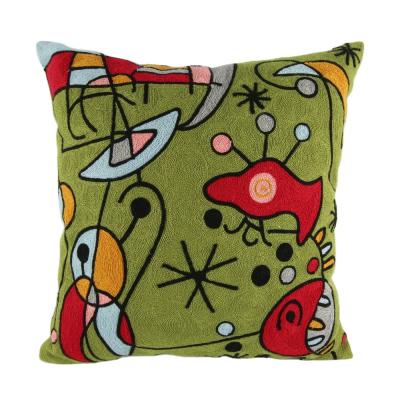 China Folded Embroidery Pillow Case For Decorative Daily Home Cushions for sale