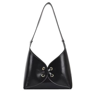 China Fashion and atmospheric handbag suitable for shopping and commuting cross - body bag single shoulder trend with texture women for sale