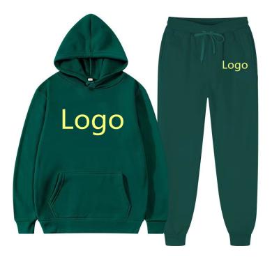 China New QUICK DRY style customized spring tracksuit hoodie, hooded pullover and tracksuit slacks print two-piece set 2021 new sports for sale