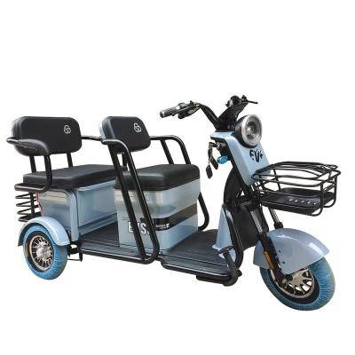 China Chinaxuzhou factory sanjie cargo/passenger new three wheel car adult fashionable leisure electric tricycles for sale