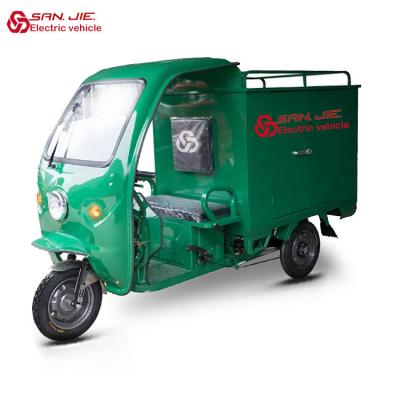 China Xuzhou sanjie sanjie box custom electric cargo tricycle delivery package electric vehicle for sale