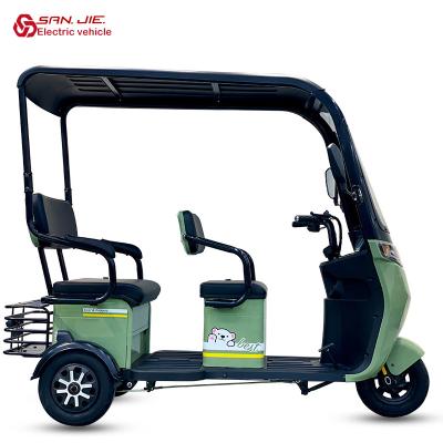 China China Supplier Adult 3 Wheel Passenger Electric Tricycle With Roof Car Used For Passenger Rental Electric Scooter for sale