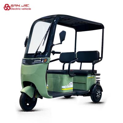 China Factory direct sales passenger cargo bike electric adult tricycle basket electric tricycle scooter passenger tricycles for sale