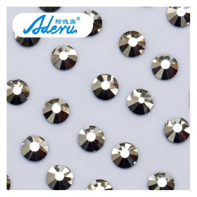 China Easily transferred to clothing Adru fancy glass crystal diamond shiny furniture decoration with hot fix stone for sale