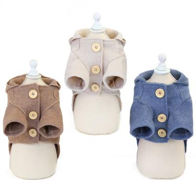 China Sustainable Korean version wool coat pet clothing spring teddy pet clothing and summer clothing for sale