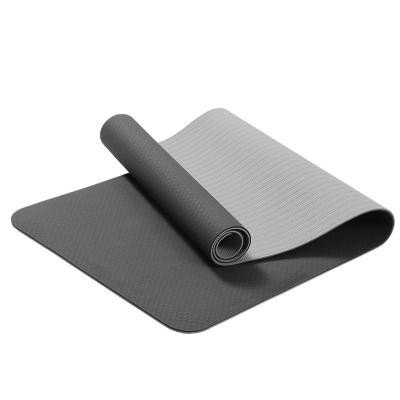 China TPE 6mmTPE non-slip yoga mat for sale