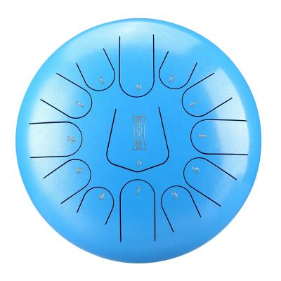 China Wholesale china drum 10 inch 11 note steel tongue drum akebono metal hair products for kids music education for sale