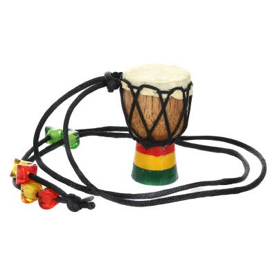 China 2019 New Product Orff High Quality Mini Wood African Drum Percussion Wooden Musical Instruments for sale