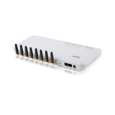 China horizon 8 port voip goip gateway bulk sms gateway sim box call center 2021 Goip 8 for sale