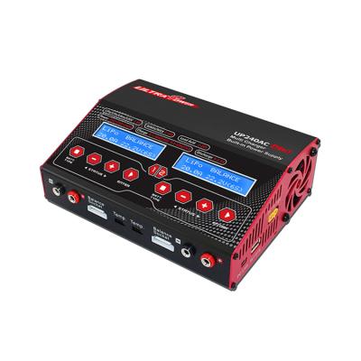 China Charging Ultra Power UP240AC DUO Output LiPo LiHV LiIon Pb Dual Life NiCd RC Helicopter Drones Car Battery Balance Charger for sale