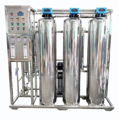 China Automatic Deionized RO Pure Water Purifier Soft Water Equipment 500l/H Water treatment equipment for sale