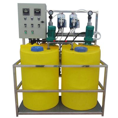 China 1000L/H PE Pac Pam Flocculant Automatic Dosing Machine Slow Release Dissolving for sale