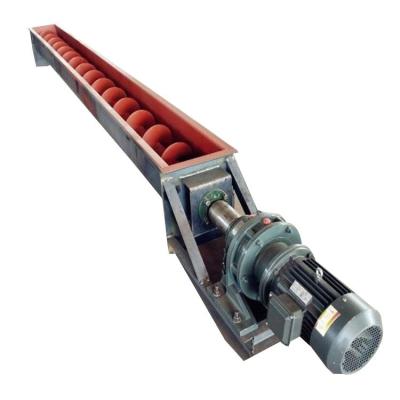 China sistema de transportador espiral shaftless de acero del grano de la ceniza de carbón del transportador de tornillo de carbono 2m3/H en venta