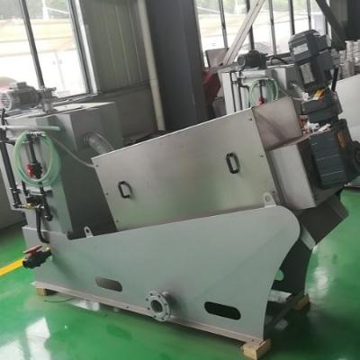 China Food Industry Screw Sludge Dewatering Machine Stainless Steel for sale