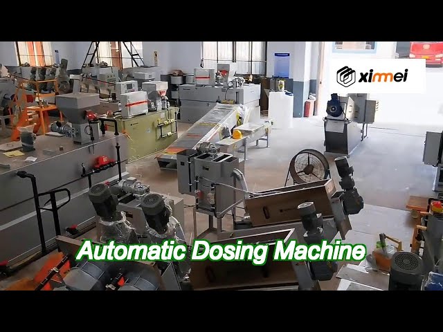 municipal 4000l/h automatic dosing machine carbon steel