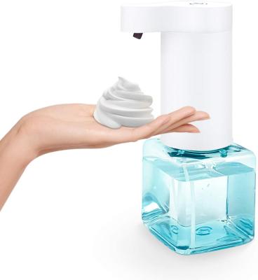 China Foam Liquid Soap Dispenser Touchless Automatic Refillable Foam Gel Soap Dispenser Plastic For Bathroom/Shower/Kitchen for sale