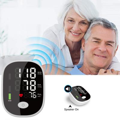 China Live Voice Hot Sale Overseas Automatic Home Machines Blood Pressure Monitor Devices Digital Medical Sphygmomanometer for sale