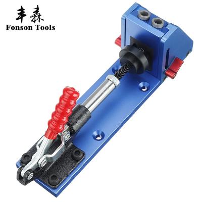 China High Quality Pocket Hole Jig Woodworking Punch Tools For Sale Wooden Jig Kit for sale