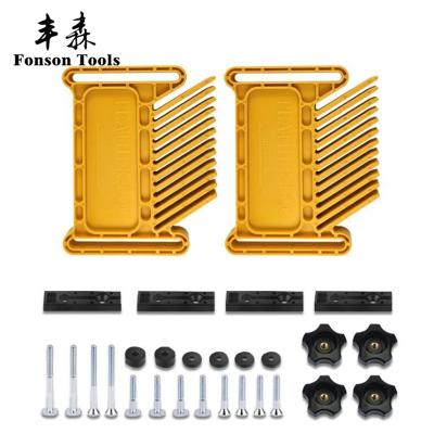 China Scale Precise Wood Feather Working Board Slot Woodworking Table Saw Diy Safety Tools Feather Board For Table Saw for sale