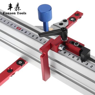 China Convenient Single Push Handle Table Saw Precision Gauge Wood Miter Gauge for sale