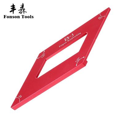 China Woodworking Angle Marking High Precision Parallel Ruler Woodworker Measuring Durable Woodworking Scribing Ruler for sale