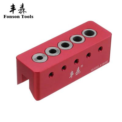 China Precise Puncher Tools Wooden Drill Guide Scale Drill Guide Cue Position Punch for sale