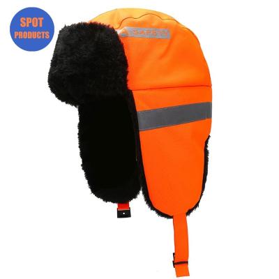 China Yellow Winter Traffic Safety Workplace Safety Spot Wholesale Warm Masks Safety And Orange for sale