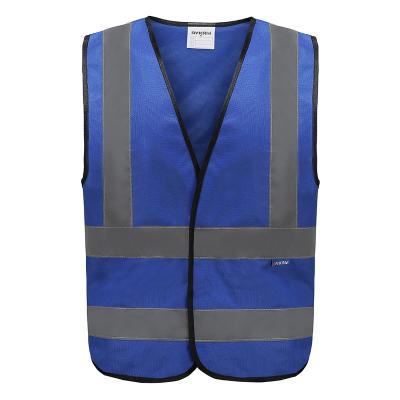 China HiVis AYKRM Viz High Visibility Vest Reflective Safety 12 Color Bright Color Traffic Vest Construction ANSI Work Class 2 Standar for sale