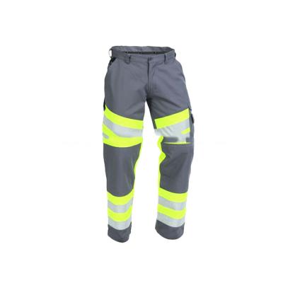 China Road safety. Wholesale Men's Workplace Safety Comfort New Color Safety Reflective Pants Trousers With Side Pocket for sale