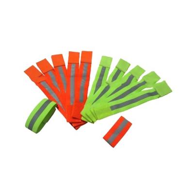 China Road safety. Workplace Safety Sports Safety Tape Small With Fluorescent For Running Reflective Arm Band for sale