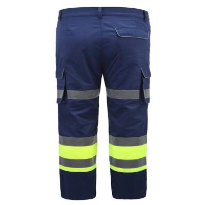 China Breathable Reflective Safety Cargo Pants Pavement Safety Reflective Pants for sale